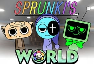 Sprunki Wenda Game Logo - Free Online Games Platform