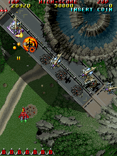 Play Raiden II (US, set 1) Now - Arcade :xxx - :yyy Game Screenshot