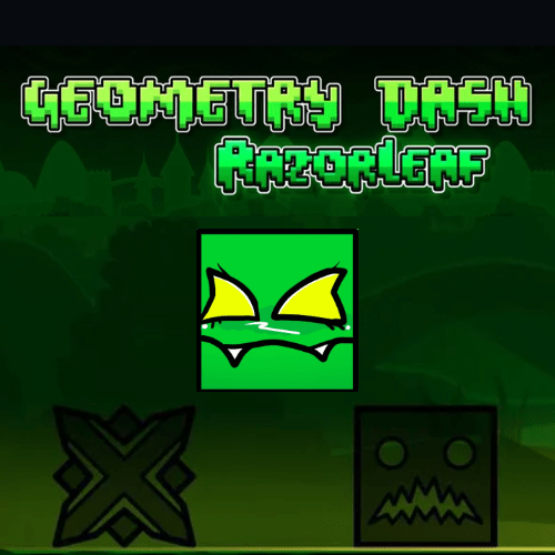 Play Geometry Dash Razorleaf - Free Online Geometry Dash Game
