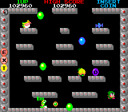 Play Super Bobble Bobble (bootleg) Now -  :xxx - :yyy Game Screenshot