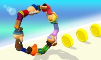 Играть в Человеческое колесо сейчас -  Скриншот игры :xxx - :yyy