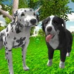 Play Dog Simulator 3D Now -  :xxx - :yyy Game Screenshot