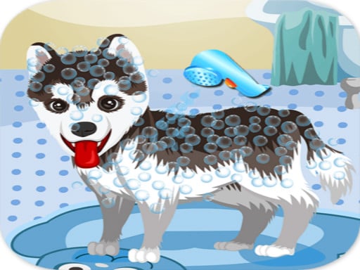 My Cute Dog Bathing Games