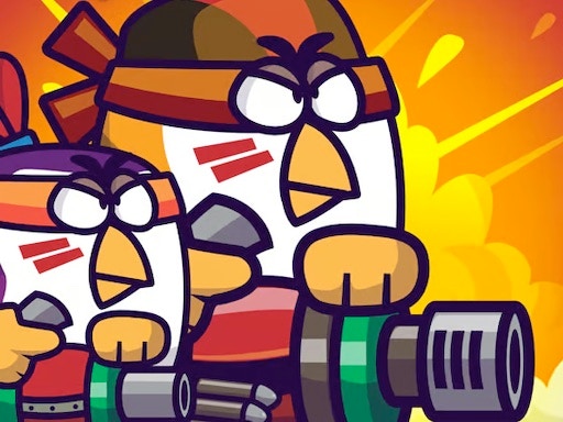 Play Chicken Wars: Merge Guns Now