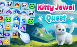 Kitty Jewel Quest - Free animal Game Like Mono