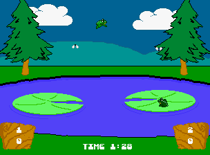 Play Frog Feast (Neo Geo) Now -  :xxx - :yyy Game Screenshot