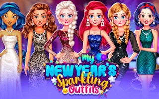 My New Year's Sparkling Outfits - Free kids Game Like Pet&Pics Meowconnect