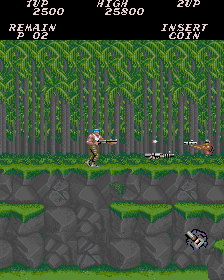 Play Contra (Japan bootleg, set 2) Now -  :xxx - :yyy Game Screenshot