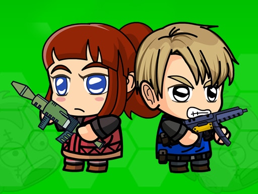 Zombie Mission Survivor - 100% Free 2 Player Zombie Mission Survivor - 2 Player Game Screenshot