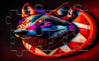 Wolf Tile Block Puzzle - Free animal Game Like Mono