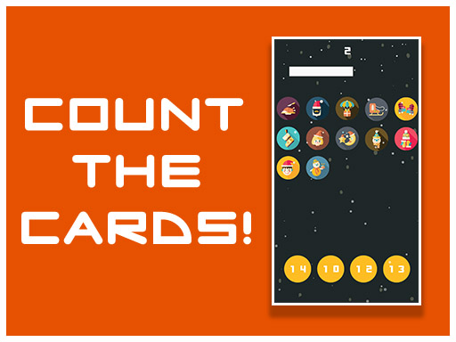 Jogue Count the Cards for kids Education Agora
