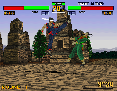 Spiele jetzt Virtua Fighter 2 (Version 21) -  :xxx – :yyy Spiel-Screenshot