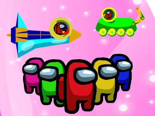 Among Us Space Colorfull - Pin Pull Game - Free Top Free Online Games tagged Space Game