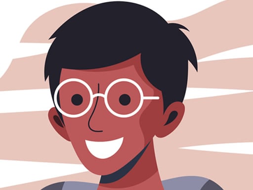 Brille tragende Jungen Puzzel - Free Top kostenlose Online-Spiele mit dem Tag Boys Game