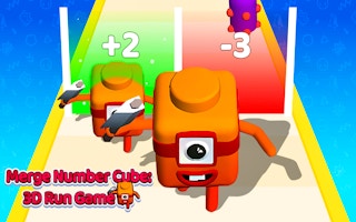 Merge Number Cube 3d Run Game - Free runner Game Like Pista Tricky 3D 2