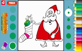 Christmas Coloring Book - Free christmas Game Like مهمة شتوية سانتا