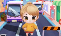 Играть в Гневный чиби-бег сейчас -  Скриншот игры :xxx - :yyy