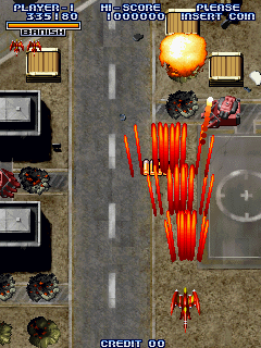 Juega a Cyvern (Japón) ahora - Arcade Captura de pantalla de :xxx - Juego :yyy