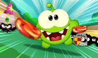 Play Om Nom Bounce Now -  :xxx - :yyy Game Screenshot