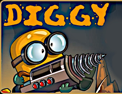 Diggy - 100% Free 1 Player Diggy - 1 Player Game Screenshot