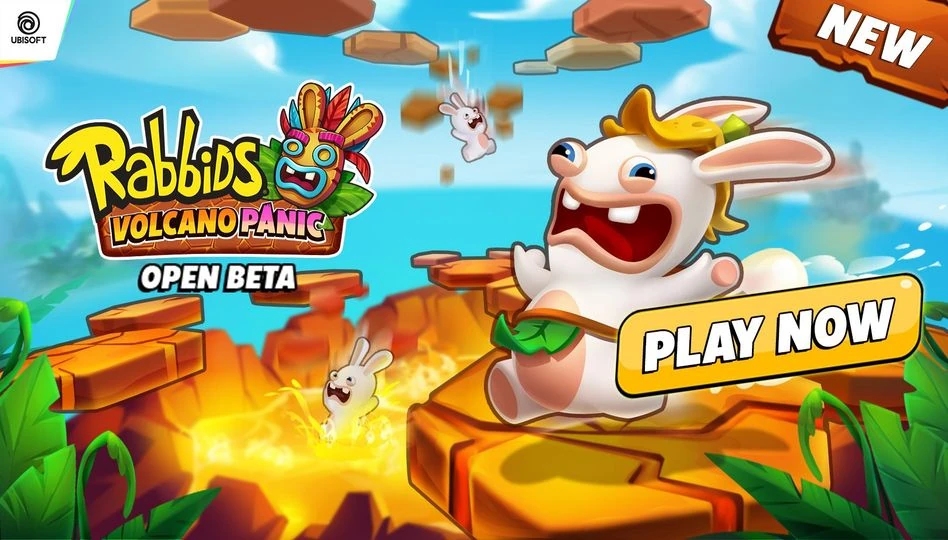  Play Rabbids: Volcano Panic Now