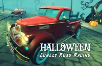 Play Halloween Lonely Road Racing Now -  :xxx - :yyy Game Screenshot