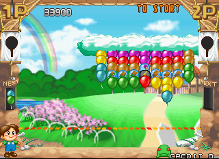 Play Pop'n Pop (Ver 2.07J 1998/02/09) Now -  :xxx - :yyy Game Screenshot