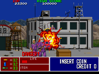 Play Operation Thunderbolt (US, older) Now -  :xxx - :yyy Game Screenshot