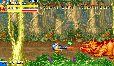 Play Dinosaur Hunter (Chinese bootleg, 930223 Asia TW) Now -  :xxx - :yyy Game Screenshot