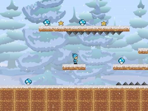 Winter Snowy Adventures 1 - Free Top Free Online Games tagged 1-player Game