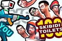 You vs 100 Skibidi Toilets Play You vs 100 Skibidi Toilets Now