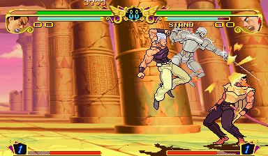 Play JoJo's Venture / JoJo no Kimyou na Bouken (Asia 990108, NO CD) Now -  :xxx - :yyy Game Screenshot