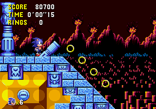 Play Sonic CD (Japan) Now -  :xxx - :yyy Game Screenshot