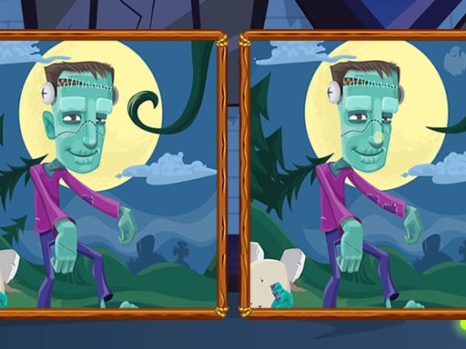 Halloween Find the Differences Games