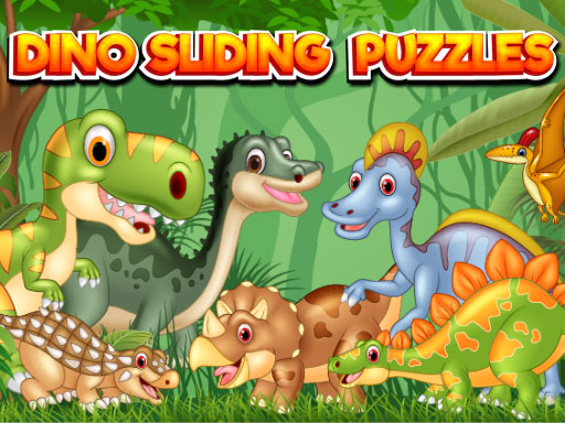 Dino Sliding Puzzles Games