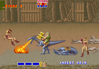 Play Golden Axe (set 3, World, FD1094 317-0120 decrypted) Now -  :xxx - :yyy Game Screenshot