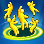 Play Crowd Eater: Idle black hole Now - Arcade :xxx - :yyy Game Screenshot