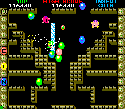 Play Super Bobble Bobble (bootleg, set 3) Now -  :xxx - :yyy Game Screenshot