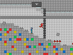 Red and Blue: Stick Huggy