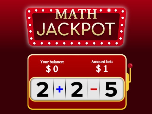Math Jackpot Games