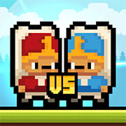 العب معارك الجاندياري: معارك صغيرة للاعبين 2 الآن - Arcade لقطة شاشة لعبة :xxx - :yyy