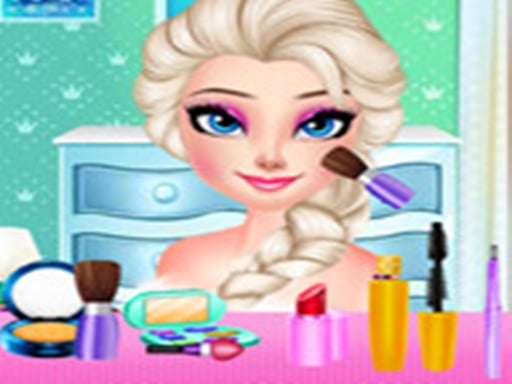 Decorar el escritorio de Elsa y maquillaje
