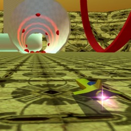 Hover Racer Pro gameplay screenshot