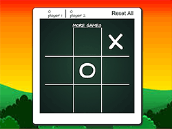 立即玩日落井字棋 - 2 Player :xxx - :yyy 游戏截图