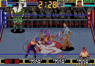 Play Ring Rage (Ver 2.3O 1992/08/09) Now -  :xxx - :yyy Game Screenshot