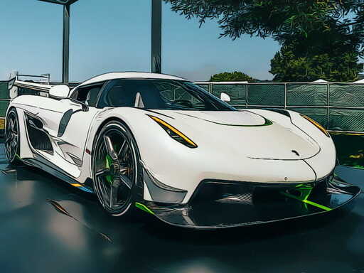 Sports Coupe Cars Puzzle - Free Top Free Online Games tagged Sports Game