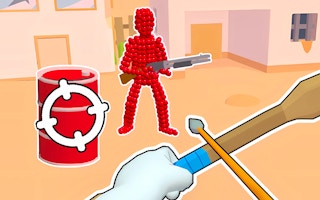 Stickman Archer Shooting Arrows at Reds - Free archery Game Like Bogenschießen Ragdoll