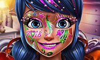 今すぐドットガール：新年メイクアップをプレイ -  :xxx - :yyyゲームスクリーンショット
