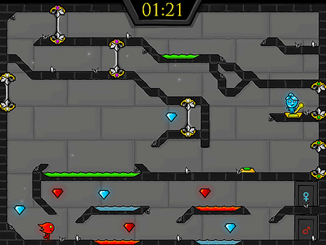 Play Fireboy and Watergirl in the Crystal Temple Now
