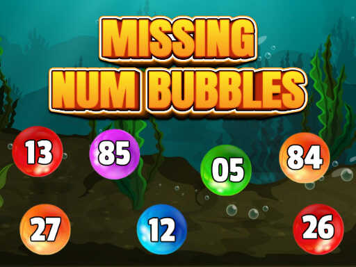Missing Num Bubbles Games